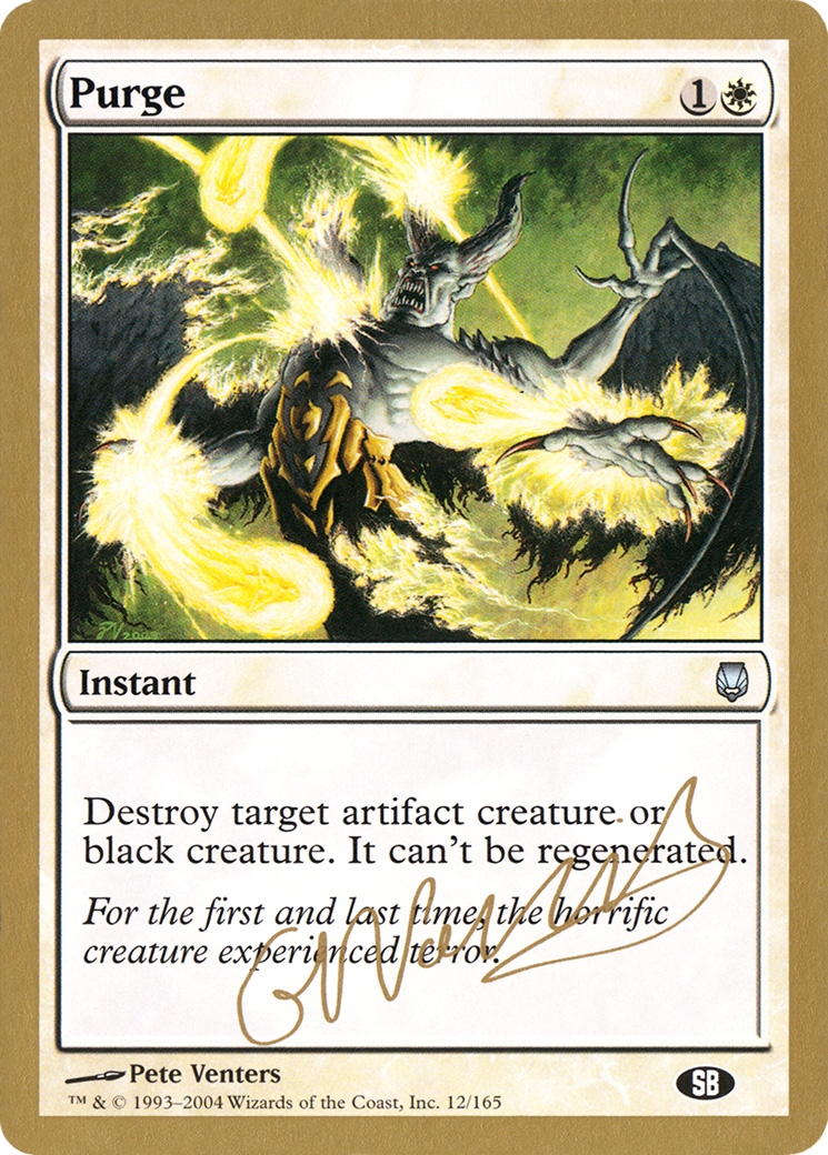 Purge - 2004 Gabriel Nassif (DST) (SB) [World Championship Decks 2004]