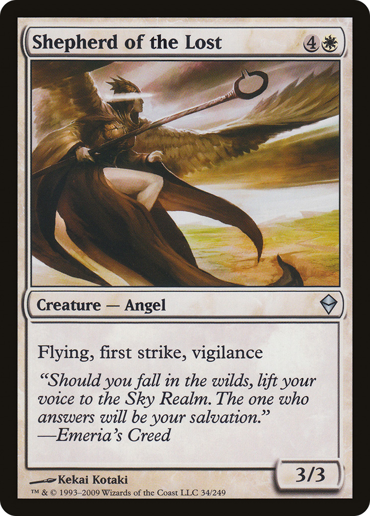 Shepherd of the Lost (ZEN-034) [Zendikar] Foil
