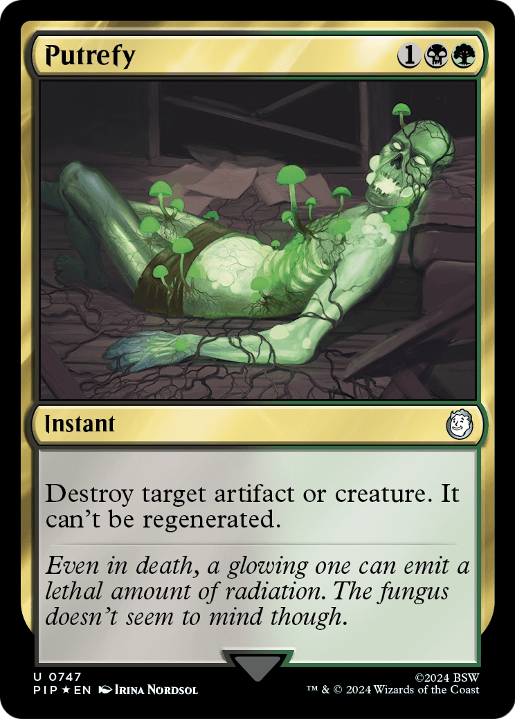 Putrefy (Surge Foil) (PIP-747) [Fallout] Foil