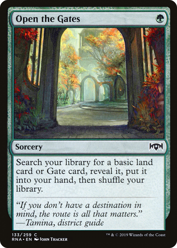 Open the Gates (RNA-133) [Ravnica Allegiance]