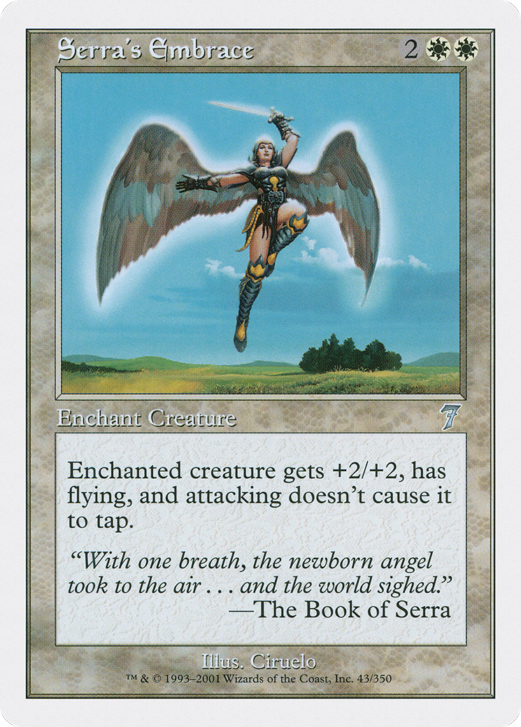 Serra's Embrace (7ED-043) [7th Edition]