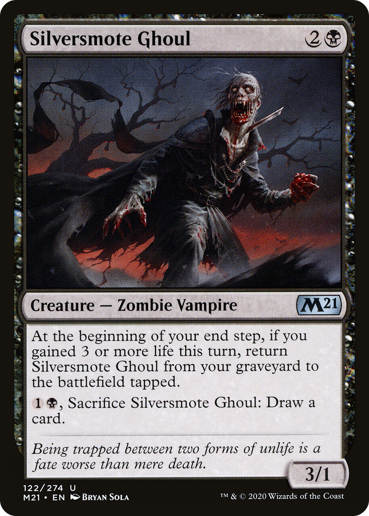Silversmote Ghoul (M21-122) [Core Set 2021] Foil