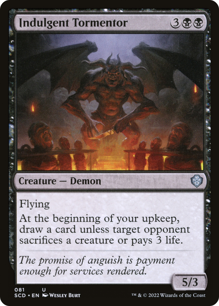 Indulgent Tormentor (SCD-081) [Starter Commander Decks]
