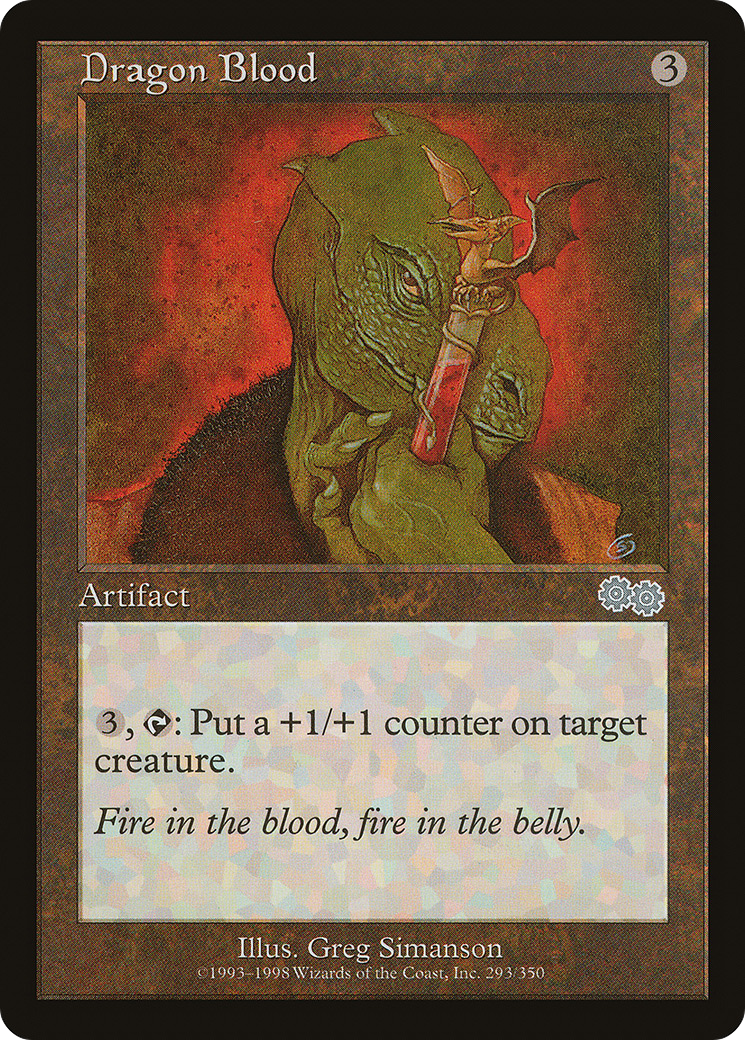 Dragon Blood (USG-293) [Urza's Saga]