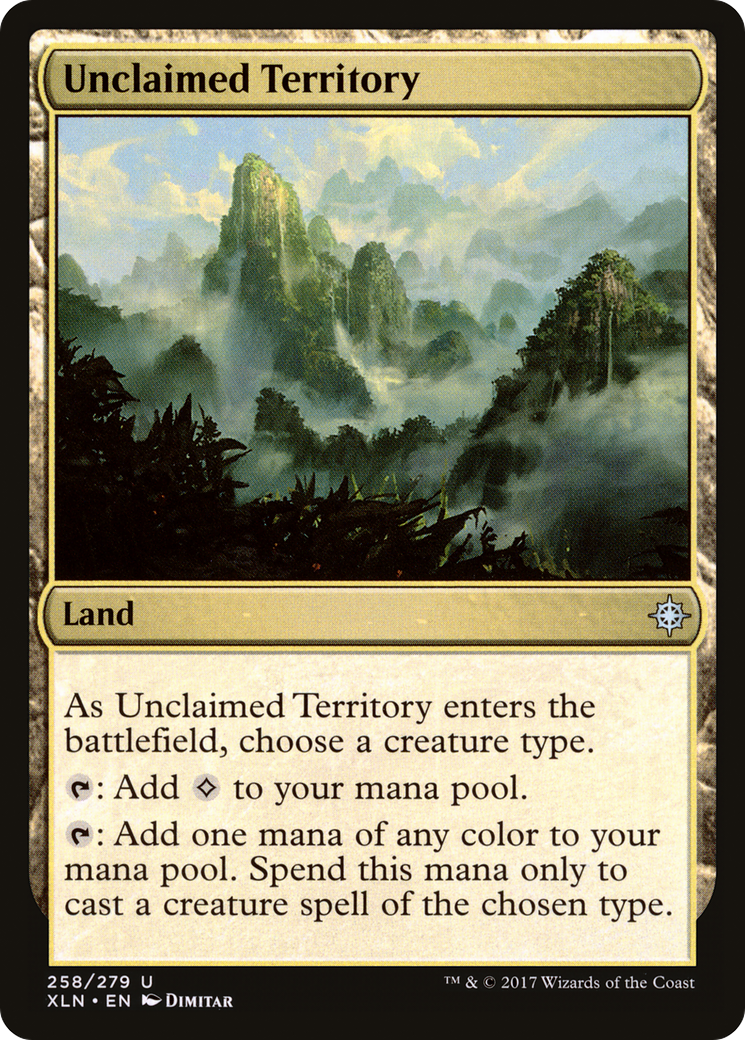 Unclaimed Territory (XLN-258) [Ixalan]