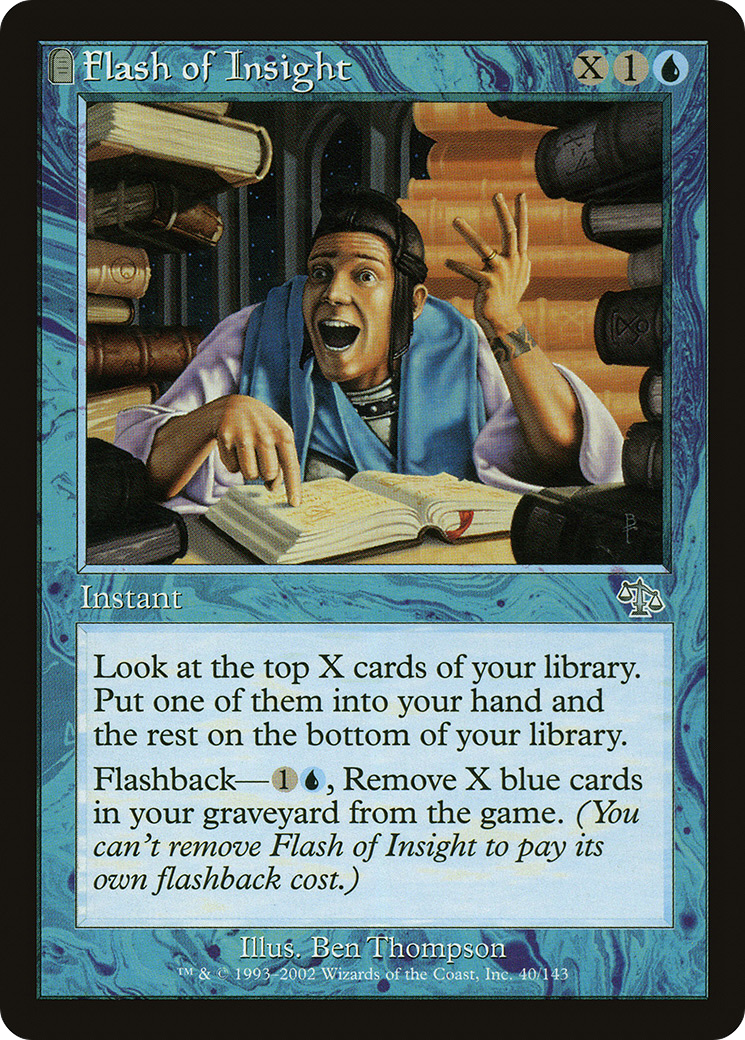 Flash of Insight (JUD-040) [Judgment] Foil