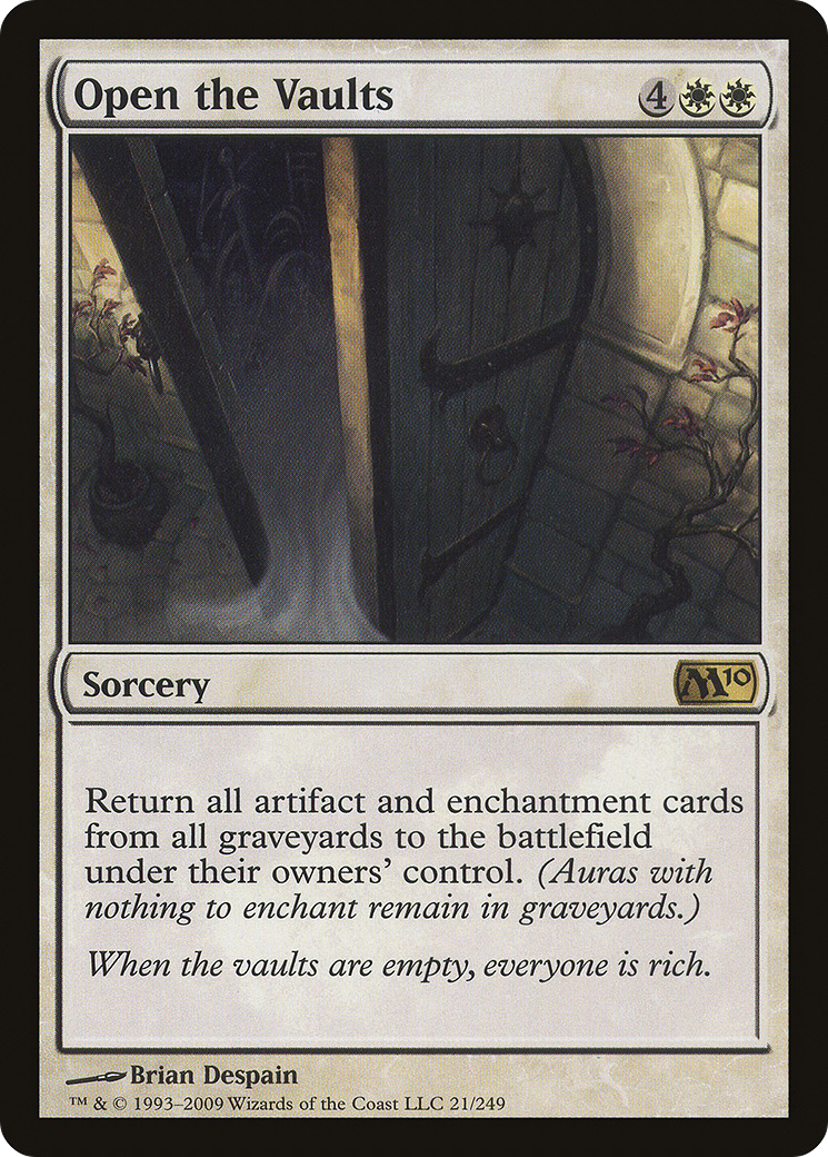Open the Vaults (M10-021) [Magic 2010] Foil