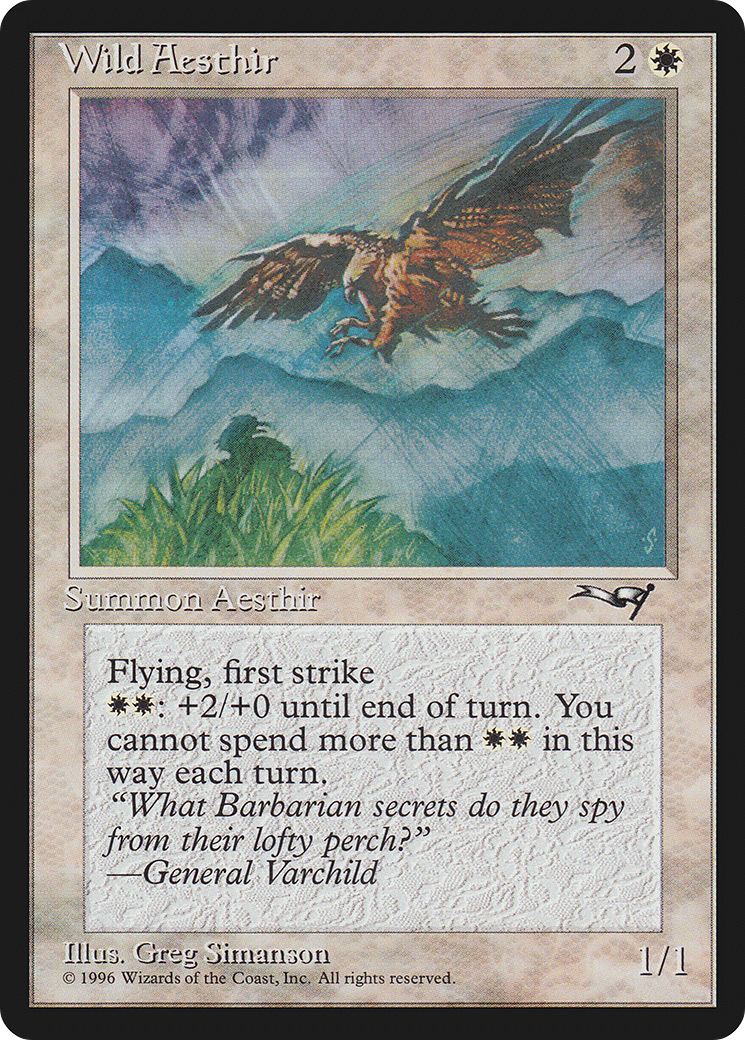 Wild Aesthir (Blue Mountains) (ALL-155) [Alliances]