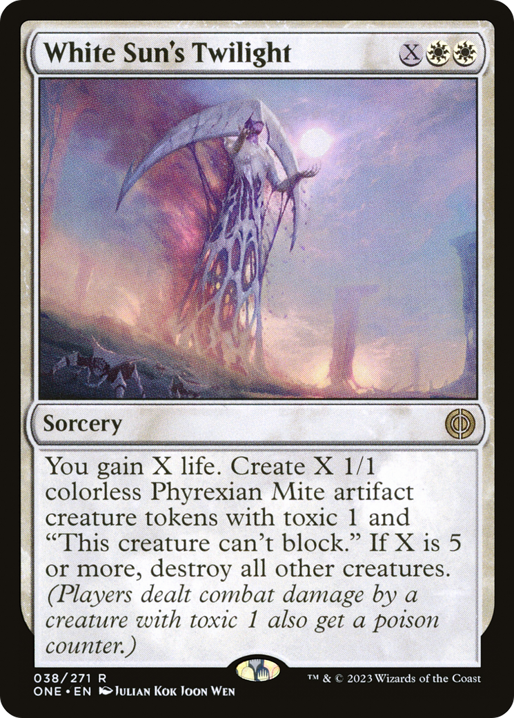 White Sun's Twilight (ONE-038) [Phyrexia: All Will Be One] Foil