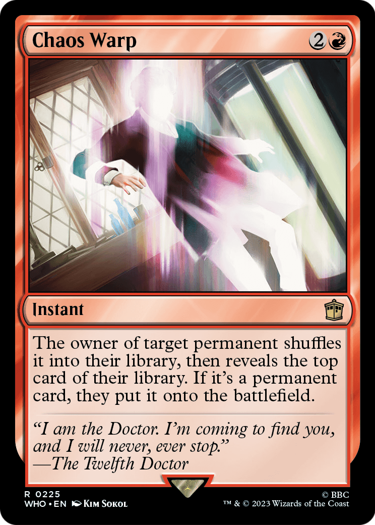 Chaos Warp (WHO-225) [Doctor Who]