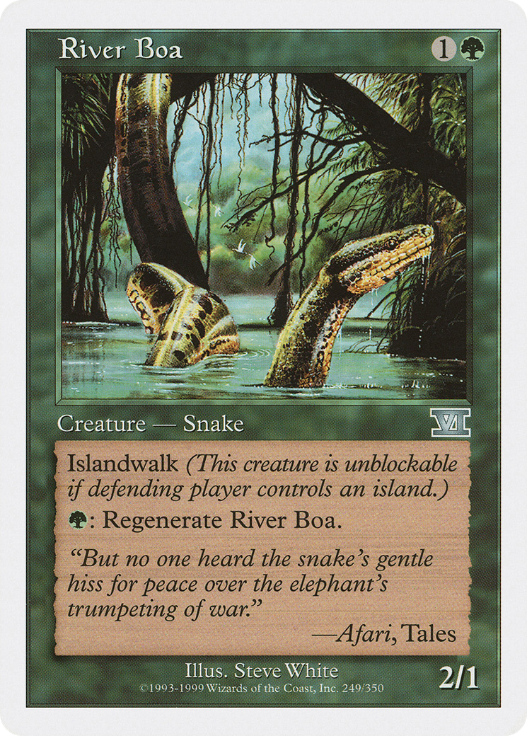 River Boa (6ED-249) [Classic Sixth Edition]