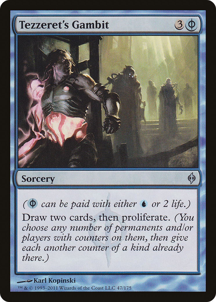 Tezzeret's Gambit (NPH-047) [New Phyrexia]
