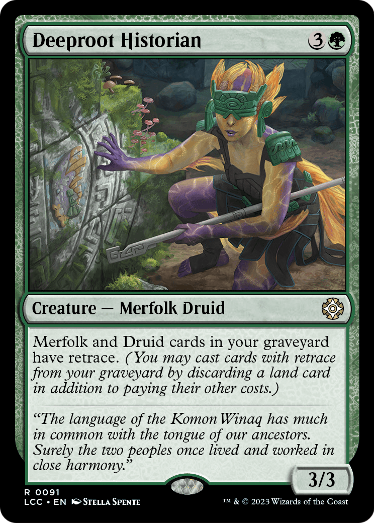 Deeproot Historian [Commander: The Lost Caverns of Ixalan]