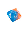 Game Keeper's Dice - Halfsies Dice - 'Fire & Dice' - 10d10 Dice Set