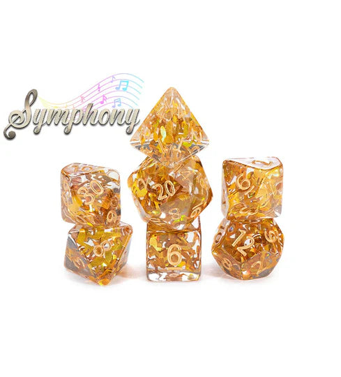 Gate Keeper Games - Inclusion Dice - 'Symphony' 7 Die Set