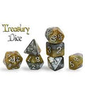 Gate Keeper Games - Halfsies Dice - 'Treasury Dice' 7 Die Set