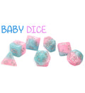 Gate Keeper Games - Halfsies Dice - 'Baby Dice' - 11 Die Set