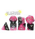 Gate Keeper Games - Halfsies Dice - 'Glamour' 7 Die Set