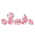 Gate Keeper Games - Neutron Dice - 'Rose Quartz' 7 Die Set