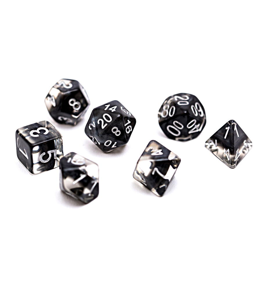 Gate Keeper Games - Neutron Dice - 'Smoke' - 11 Die Set