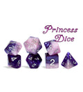 Gate Keeper Games - Halfsies Dice - 'Princess Dice' - 11 Die Set
