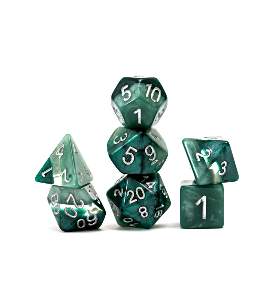 Gate Keeper Games - Supernova Dice - 'Adamantine' 7 Die Set