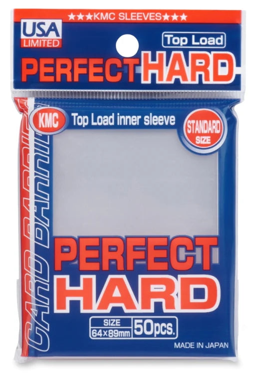 KMC Sleeves - Perfect Hard Standard Size