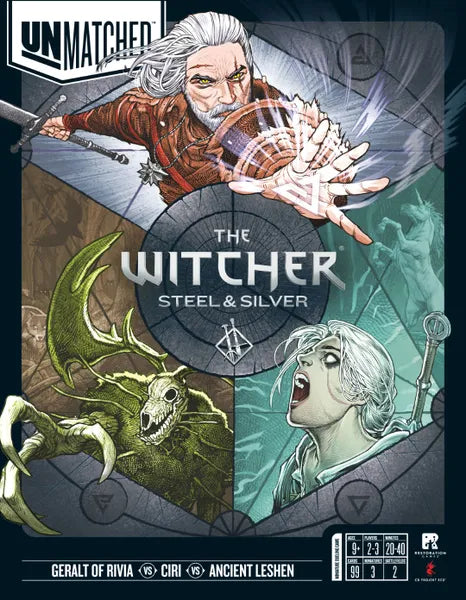 Unmatched: The Witcher - Steel & Silver