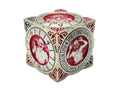 Old School Dice - 7 in 1 Dice Spinner: Dice Goblin - Silver w/ Red