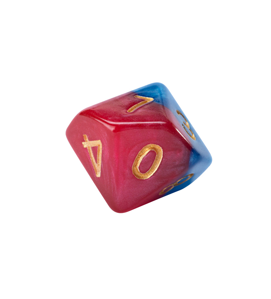 Game Keeper's Dice - Halfsies Dice - 'Superdice' - 10d10 Dice Set