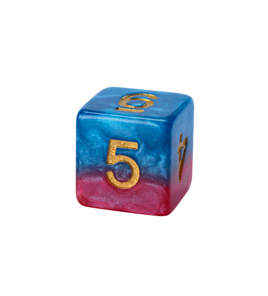 Gate Keeper Games - Halfsies Dice - 'Superdice' - 12d6 Dice Set